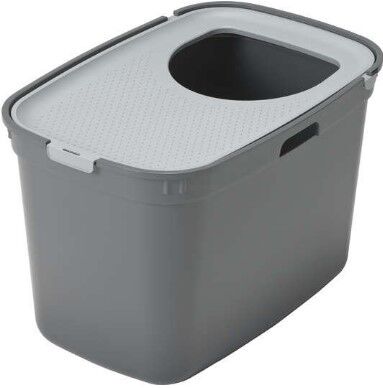 Moderna Top Cat Kapalı Tuvalet Beyaz Gri 59 Cm