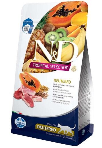 N&D Tropical Kuzulu Kısır Kedi Maması 10 Kg