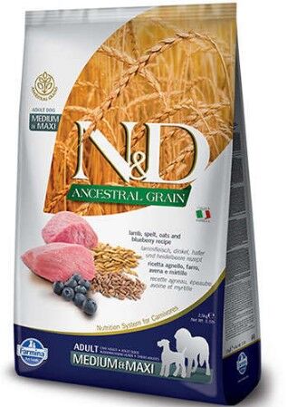 ND Low Kuzu Etli Yaban Mersinli Köpek Maması 2,5Kg