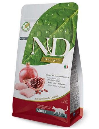 ND Tahılsız Tavuklu Narlı Yetişkin Kedi Maması 1,5 KG