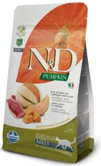 ND Tahılsız Pumpkin Ördek Kavun Kedi Maması 1,5 Kg