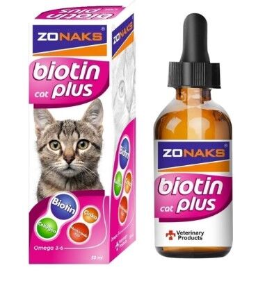 Zonaks Kedi Biotin Plus 50 Ml
