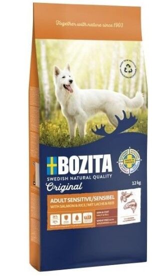Bozita Orijinal Skin&Coat Somonlu Yetişkin Köpek Maması 12 Kg