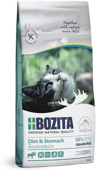 Bozita Sensitive Diet&Stomach Tahılsız Yetişkin Kedi 2Kg