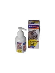 Zonaks Kediler İçin Vitamega D3+ 100 Ml