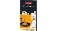 Snack Carny Tavuklu & Kedi Otlu Kedi Kreması 6X15 gr