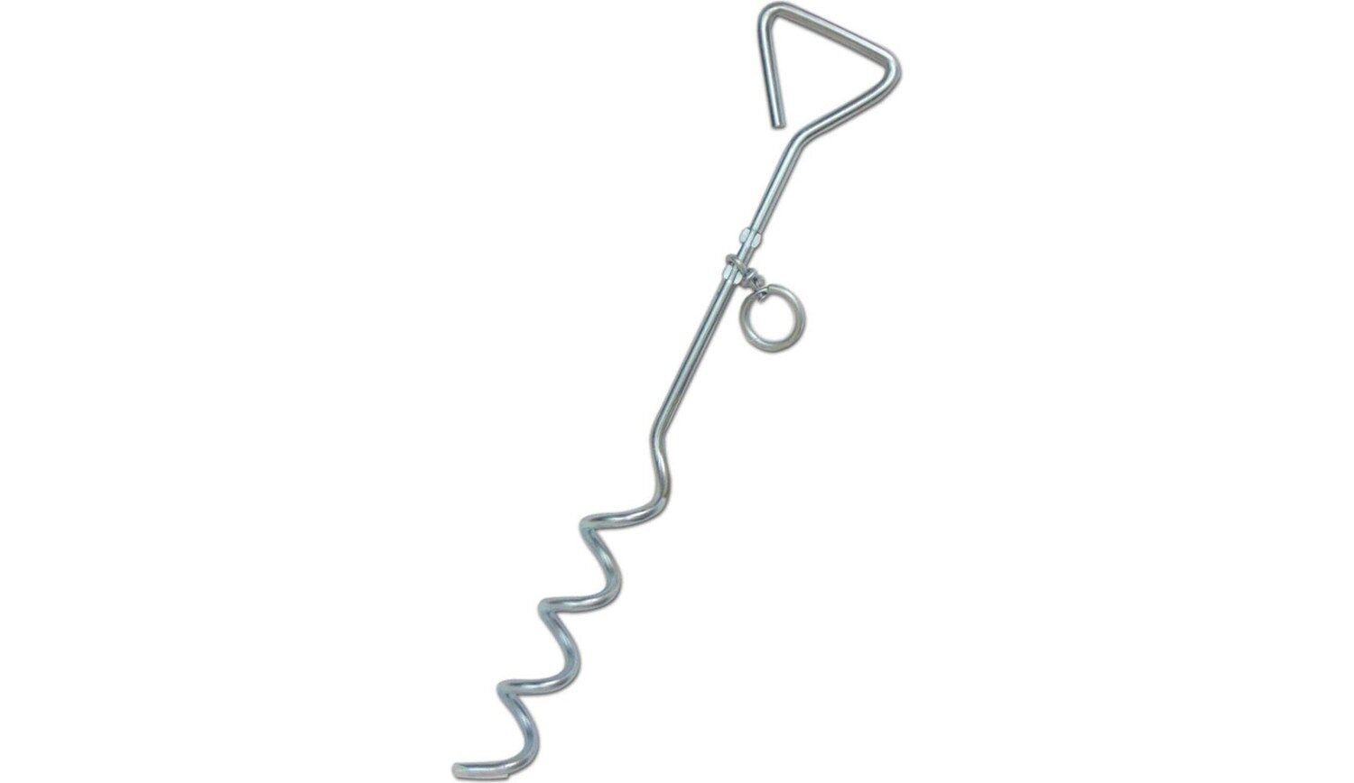 Köpekler Için Bahçe Bağlama Kazığı Galvanize 40 cm