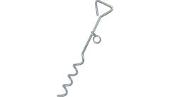 Köpekler Için Bahçe Bağlama Kazığı Galvanize 40 cm