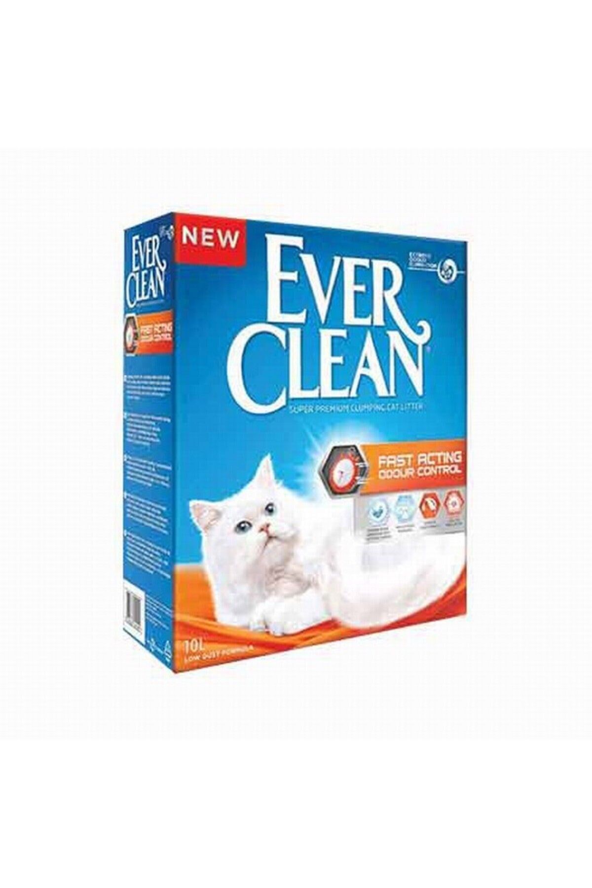 Ever Clean Fast Acting Odour Control Hızlı Koku Etkili Kedi Kumu 10 lt