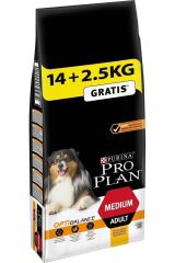 Proplan Medium Adult Tavuklu Yetişkin Köpek Maması 16,5 Kg