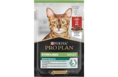 Pro Plan Pouch Sterilised Biftekli Kısır Kedi Konservesi 85gr