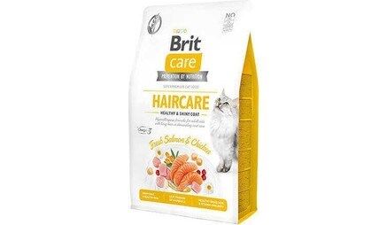 Brit Care Haircare Hypo-Allergenic Deri ve Tüy Sağlığı için Tahılsız Yetişkin Kedi Maması 7kg