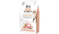 Brit Care Hipoalerjenik Sensitive Hindi ve Somonlu Tahılsız Hassas Kedi Maması 2 Kg
