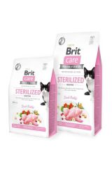 Brit Care Hypo-Allergenic Sensitive Tahılsız Tavşanlı Kısır Kedi Maması 2 Kg