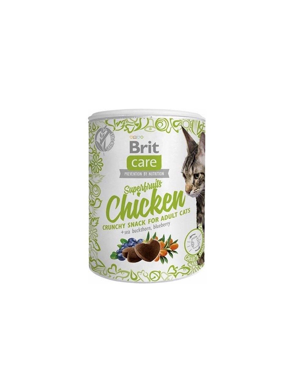 Brit Care Snack Superfruıts Tavuklu Kedi Ödülü 100 Gr