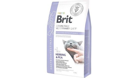 Brit Veterinary Diet Gastrointestinal Sindirim Sistemi Destekleyici Tahılsız Kedi Maması 2kg