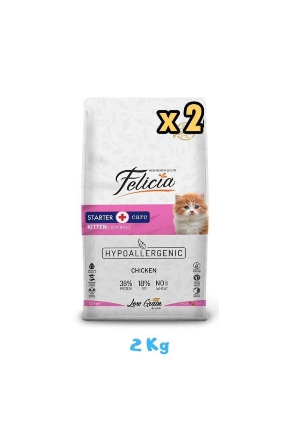 Felicia Düşük Tahıllı Hipoalerjenik Tavuklu Yavru Kedi Maması 2kg