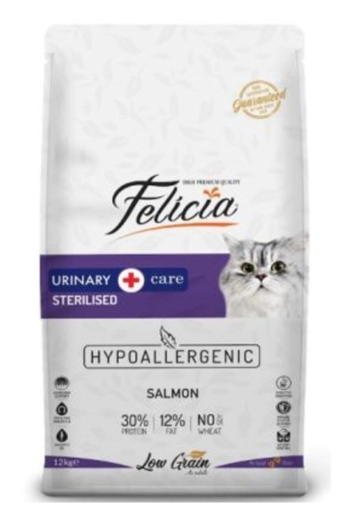 Felicia Az Tahıllı Sterilised Somonlu Kısırlaştırılmış Hypoallergenic Kedi Maması 2kg