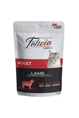 Felicia Pouch Tahılsız 85 gr Yetişkin Kuzu Etli Yaş Kedi Maması