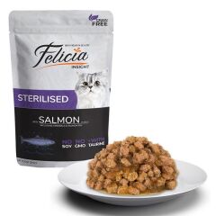 Felicia Somonlu Tahılsız Kısırlaştırılmış Kedi Konservesi 85gr