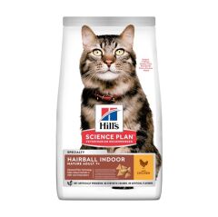 Hills Hairball Indoor+7 Tavuklu Yaşlı Kedi Maması 1.5 KG