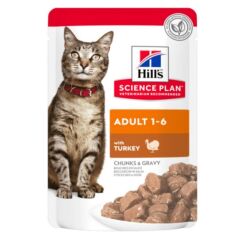 Hills Hindi Etli Yetişkin Kedi Yaş Maması 85 GR