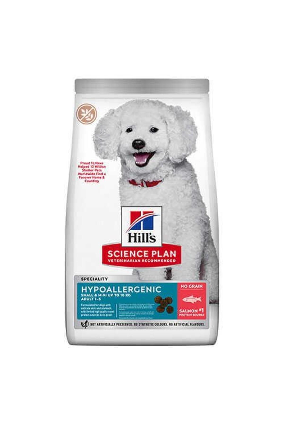 Hill's Hypoallergenic Small Mini Somonlu Yetişkin Küçük Irk Köpek Maması 6 Kg