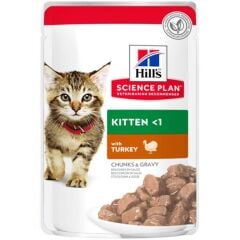 Hill's Kitten Hindili Pouch Yavru Kedi Konservesi 85 Gr