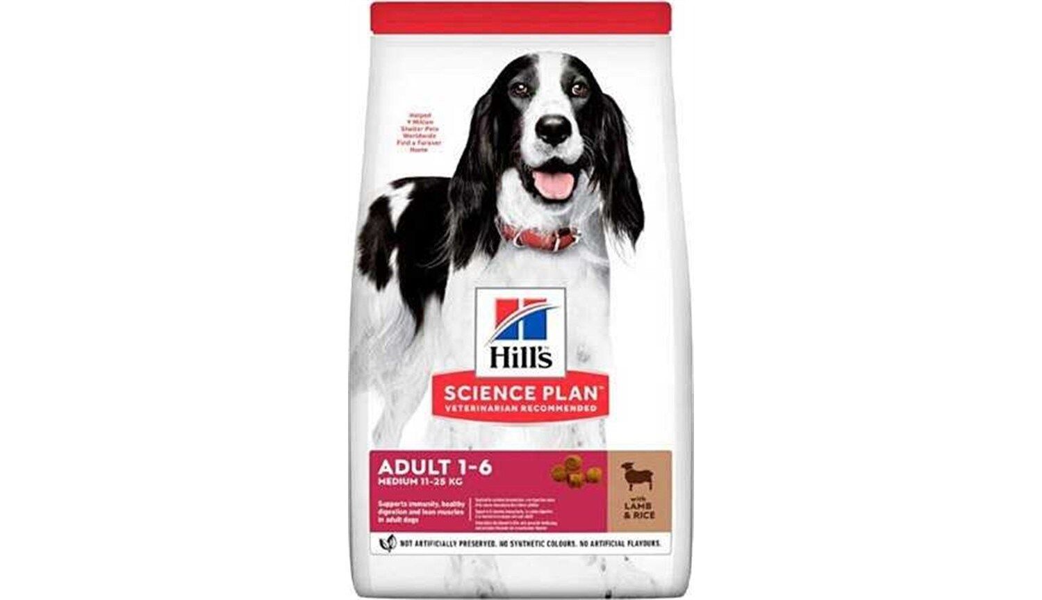 Hill's Kuzulu Ve Pirinçli Orta Irk Yetişkin Köpek Maması 2,5 KG
