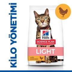 Hill's Light Tavuklu Diyet Yetişkin Kedi Maması 3 Kg