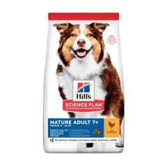 Hill's Medium +7 Orta ırk Tavuklu Yaşlı Kuru Köpek Maması 14 kg