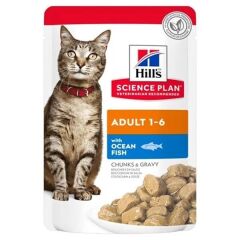 Hill's Okyanus Balıklı Yetişkin Kedi Yaş Maması 85 GR