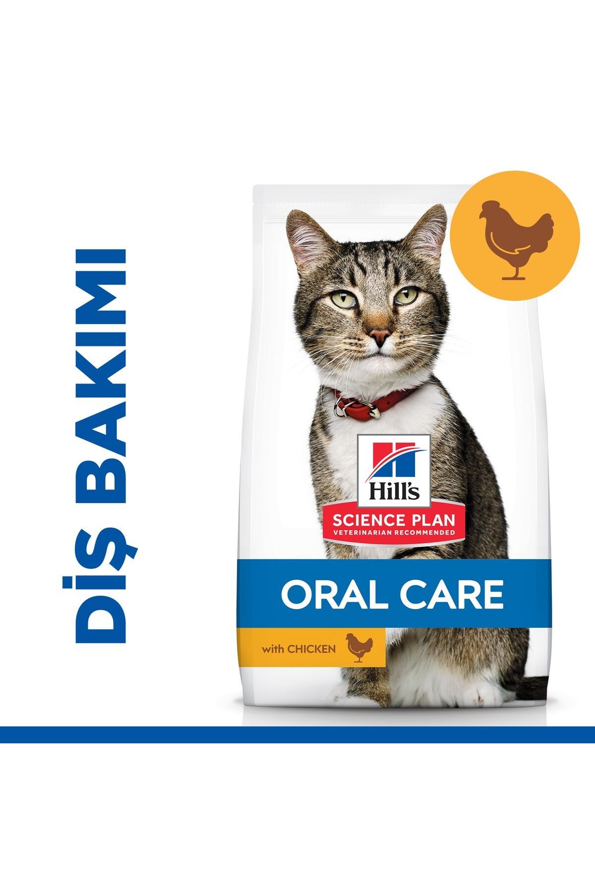 Hill's Oral Care Tavuk Etli Yetişkin Kedi Maması 1,5 Kg