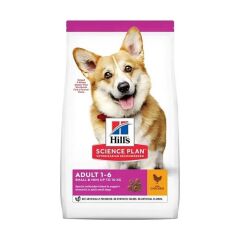 Hill's Small Mini Küçük Irk Tavuklu Yetişkin Köpek Maması 1,5kg