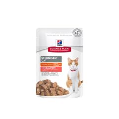 Hill's Gravy Sterilised Young Somon Balıklı Kısırlaştırılmış Yaş Kedi Maması 85 Gr
