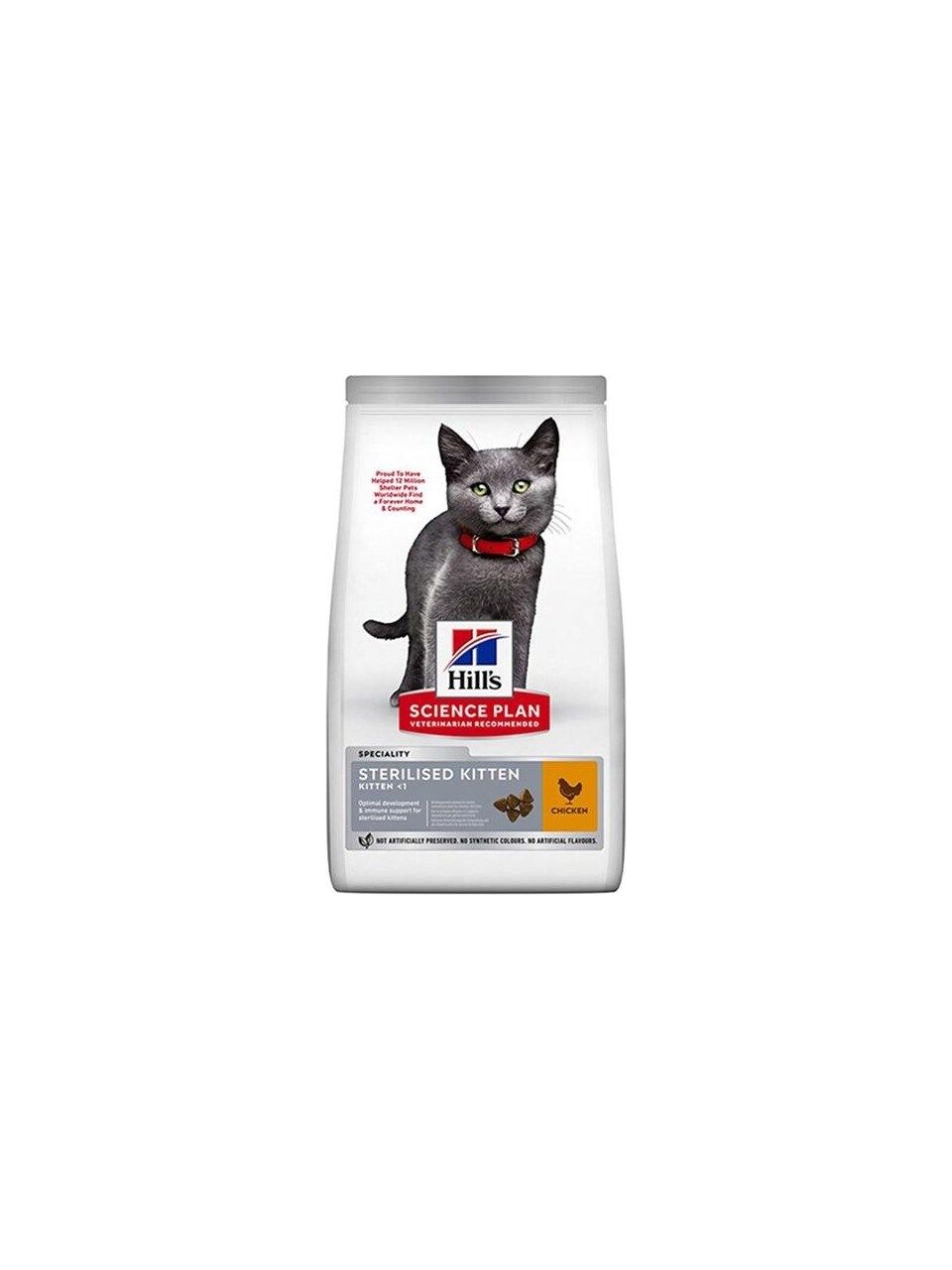 Hill's Sterilised Kitten Tavuklu Kısırlaştırılmış Yavru Kedi Maması 10 Kg