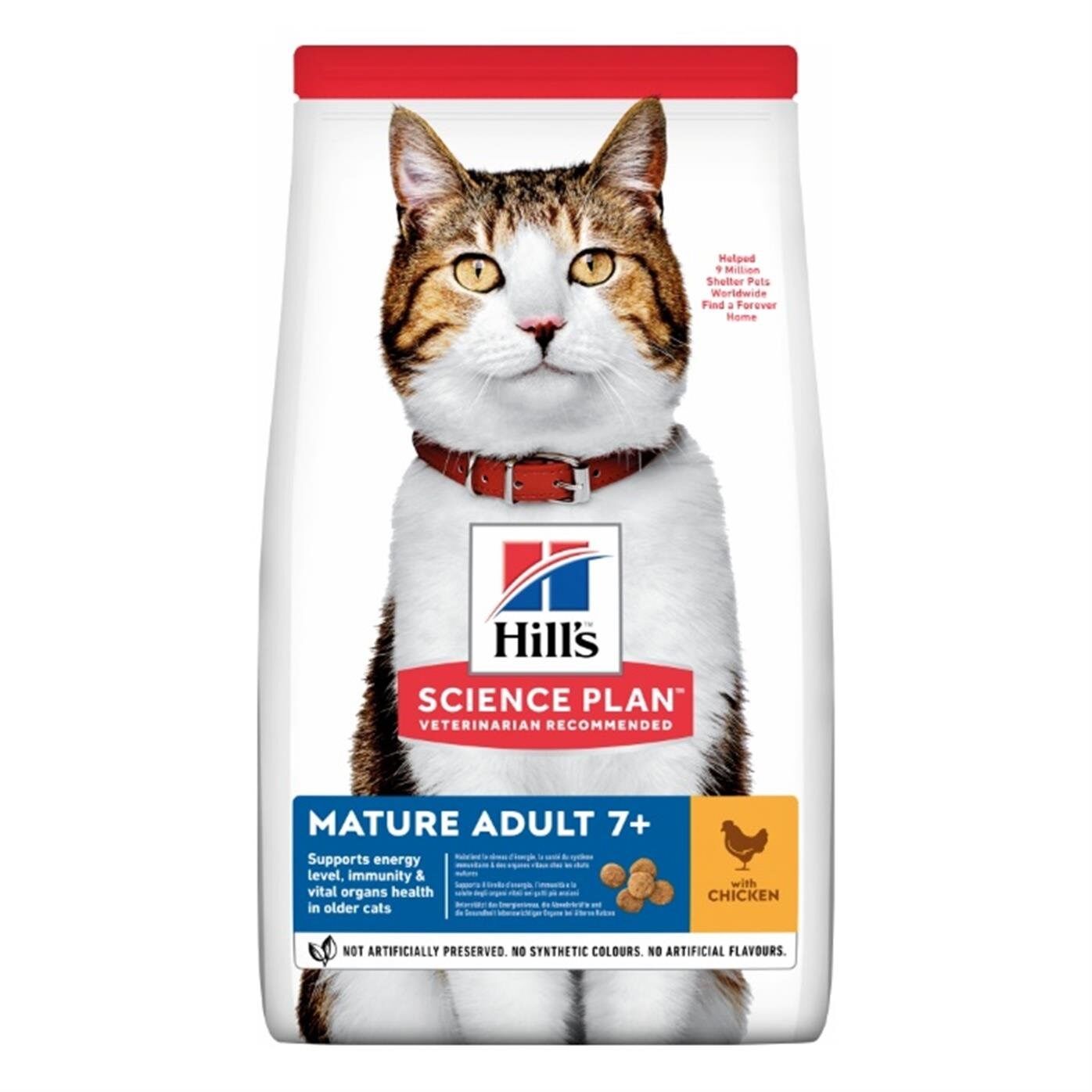 Hills Tavuklu Mature Adult +7 Yaşlı Kedi Maması 3 Kg