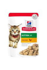 Hills Kitten Tavuklu Pouch Yavru Konserve Kedi Maması 85 GR