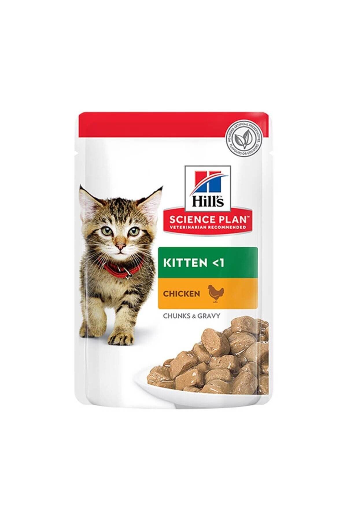 Hills Kitten Tavuklu Pouch Yavru Konserve Kedi Maması 85 GR