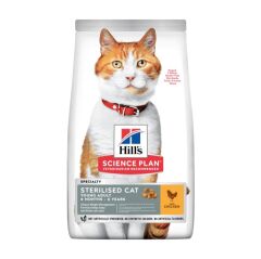 Hills Young Sterilised Tavuklu Kısırlaştırılmış Kedi Maması 10 Kg