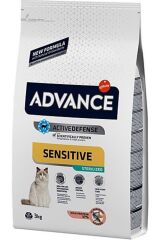 Advance Strelised Kısırlaştırılmış Somonlu Kedi Maması 3 Kg