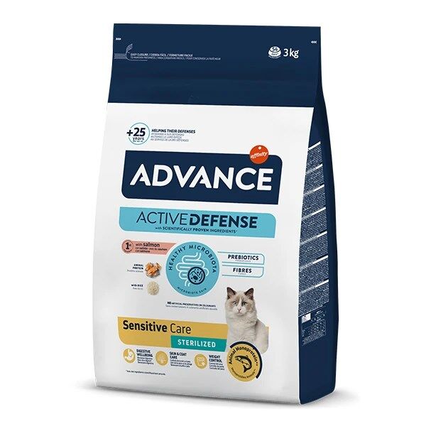 Advance Sterilised Kısırlaştırılmış Somonlu Kedi Maması 1,5 Kg