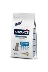 Advance Sterilised Hindili Kısırlaştırılmış Kedi Maması 1,5Kg