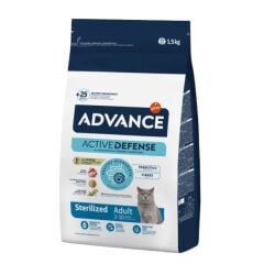 Advance Sterilised Hindili Kısırlaştırılmış Kedi Maması 3 Kg