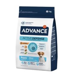 Advance Puppy Protect Mini Tavuklu Küçük Irk Yetişkin Köpek Maması 3Kg