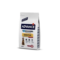 Advance Sensitive Kuzu Etli Orta Irk Yetişkin Kuru Köpek Maması 3 Kg