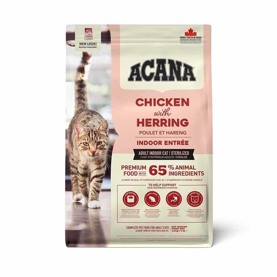 Acana Indoor Entree Sterilised Kısırlaştırılmış Kedi Maması 1,8Kg