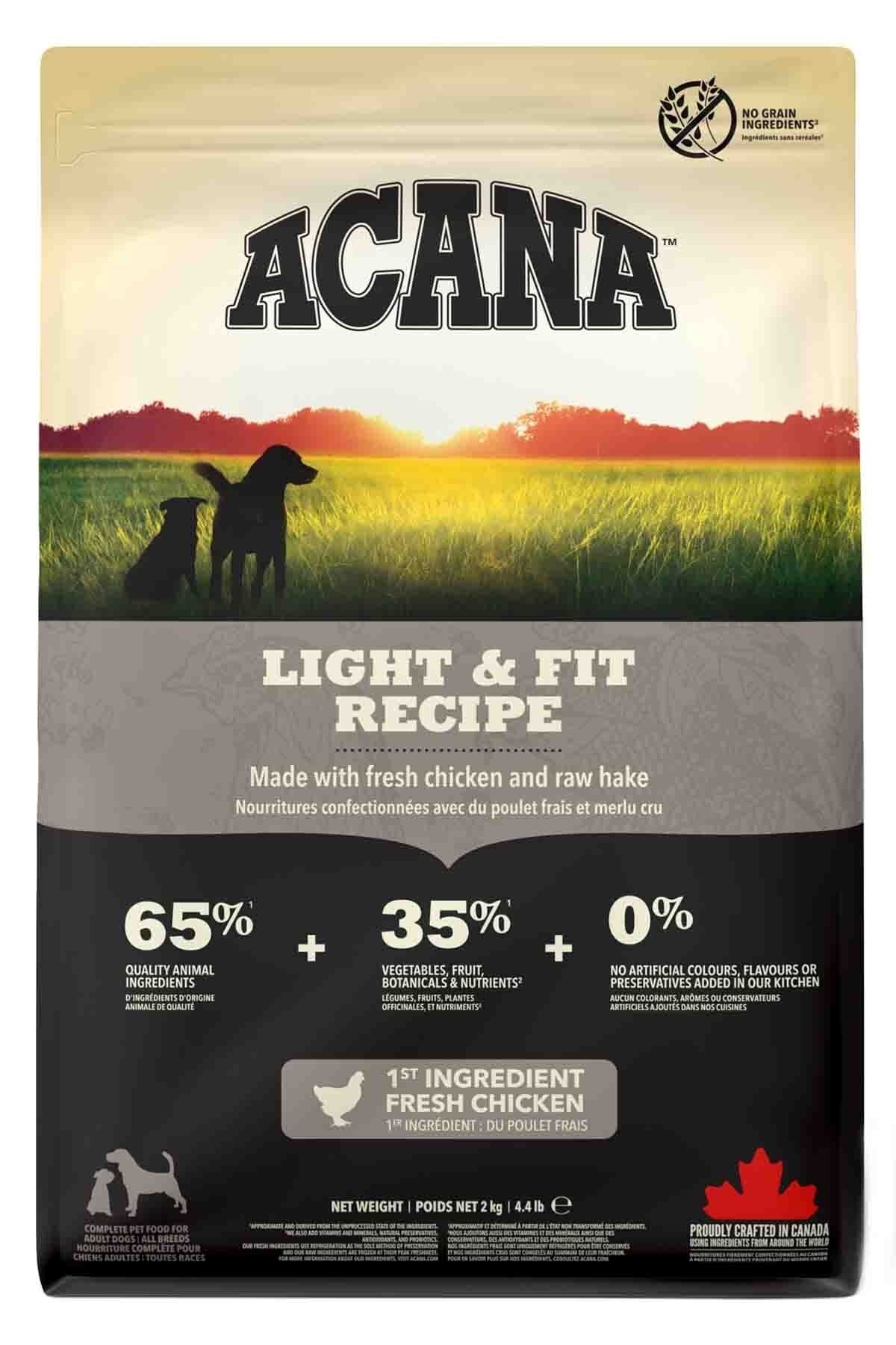 Acana Heritage Light Fit Diyet Yetişkin Köpek Maması 2 Kg