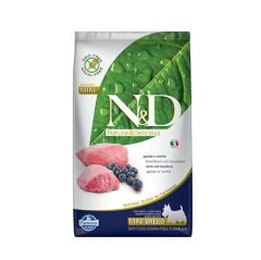N&D Tahılsız Mini Adult Kuzulu Yaban Mersinli Küçük Irk Yetişkin Köpek Maması 2,5 Kg