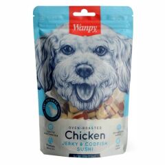 Wanpy Tavuklu&Morina Balıklı Sushi Köpek Ödülü 100 Gr